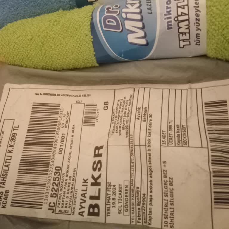 SCL Ticaret Pazarlama Görseldeki Ürün İle Gelen Ürün Aynı Değil