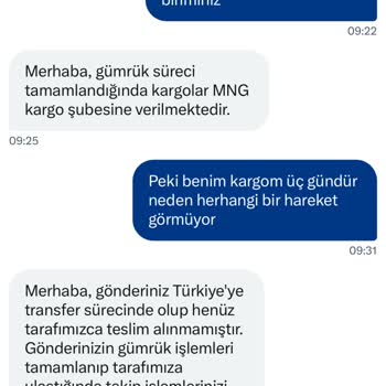 MNG Kargo Yurt Dışı Lojistik Yetersizliği Ve İlgisizliği!