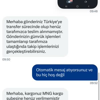 MNG Kargo Yurt Dışı Lojistik Yetersizliği Ve İlgisizliği!
