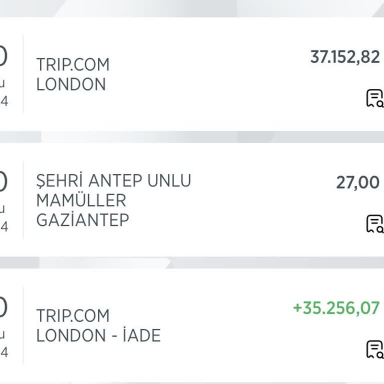 Trip.com Saçmalığı Para İade Ederken Fazla Kesinti Yapmaları