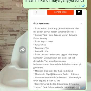 İmaj Butik Yanlış Ürün Ve İade Sorunu Yaşadım