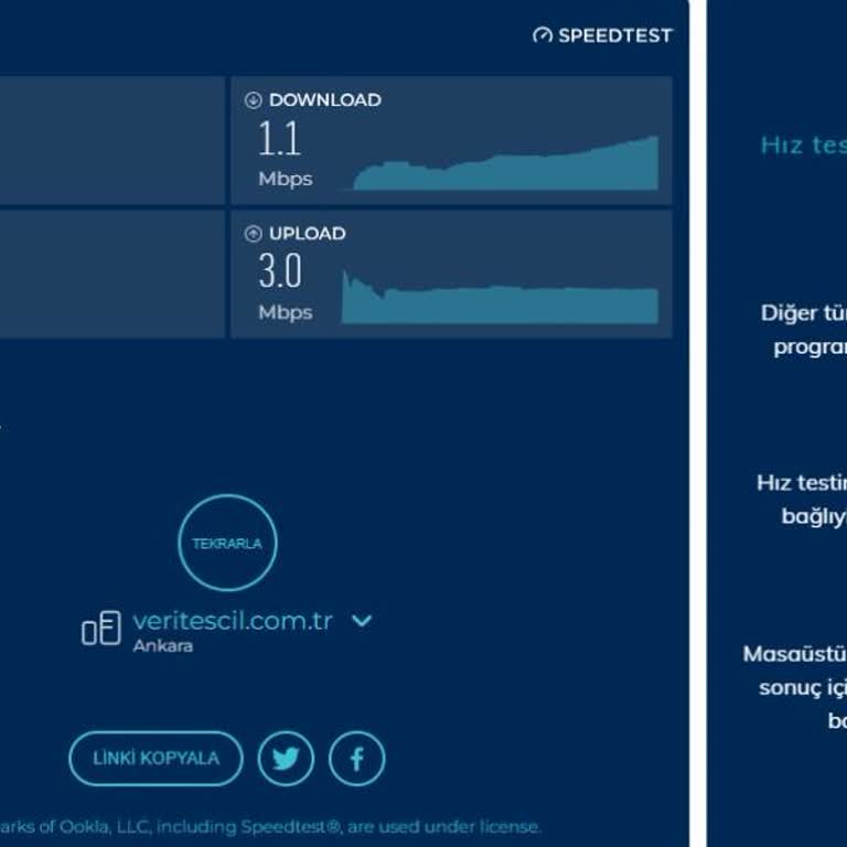 Türk Telekom Hizmetinde Çok Yavaş İnternetinde
