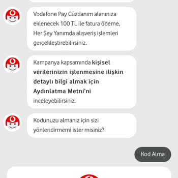 Vodafone Pay Vodafone Paketi Ve Tobi Kod Sorunu
