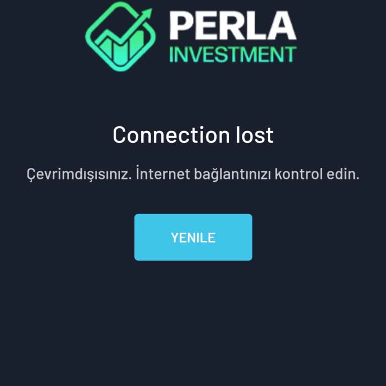 Perla Investment Hesabıma Giremiyorum