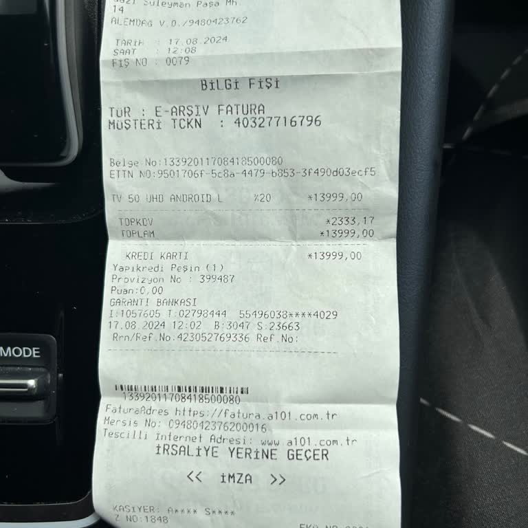 A101 Ve Vestel JVC TV Mi İade Alın