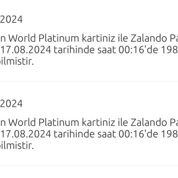 Yapı Kredi Bankası Zalando Payments İznim Olmadan 2 İşlem Gerçekleştirdi