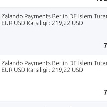 Yapı Kredi Bankası Zalando Payments İznim Olmadan 2 İşlem Gerçekleştirdi