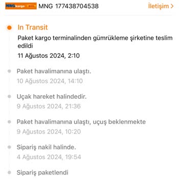 İstanbul Gümrük Müdürlüğü Temu Alışverişi Ürünüm Elime Ulaşmadı