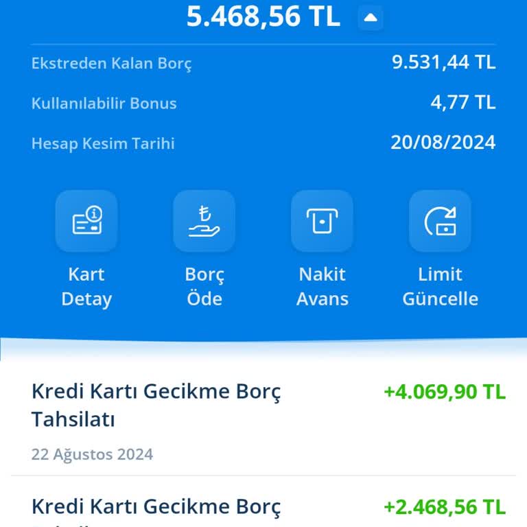 Denizbank Kredi Kartı Limit Bloke