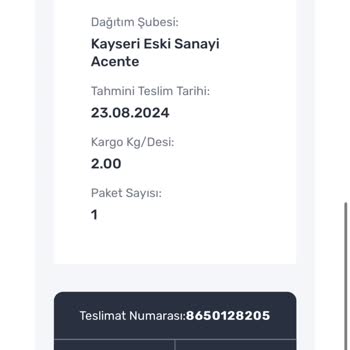 Sürat Kargo Şehrime Dahi Ulaştırmadığı Ürünlerimi İadeye Gönderiyor!
