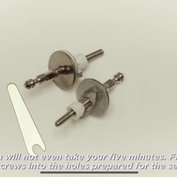 Seramiksan Klozet Kapağı İçin Yedek Vida Bulunamıyor