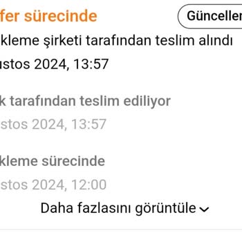 Temu Geciken Kargo Teslimatı