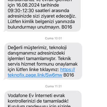 Vodafone Evde İnternet Kurulumunda Yaşanan Sorunlar Ve İptal Talebi