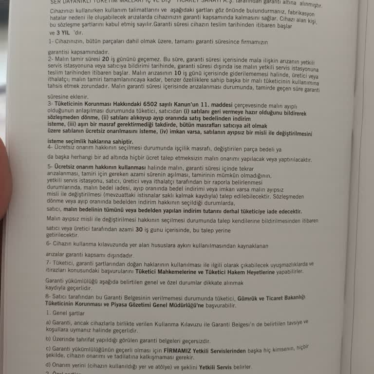 Simfer Klima Arıza Sorunu