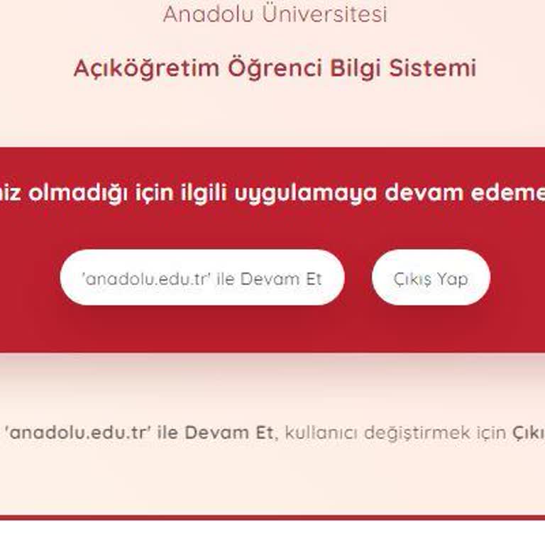 Anadolu Üniversitesi AÖF Adalet İşletme Bölümü Af Başvurusu