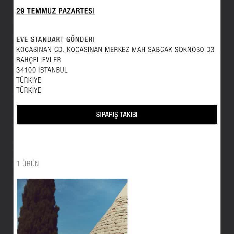 Zara İnternet Siparişi Hk