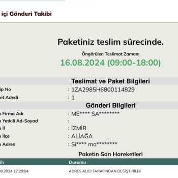 UPS Türkiye İş Bilmezliği Gelmeyen Kargo