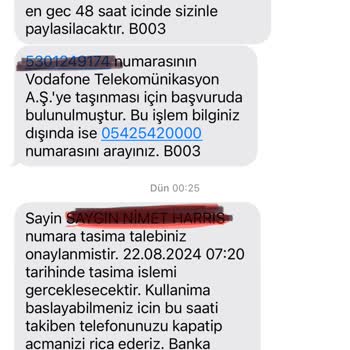 Vodafone'a Geçişte Sim Kart Sorunu