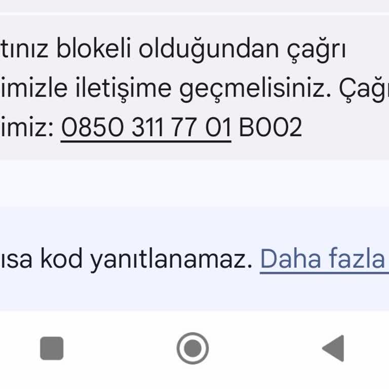 İninal Kart Sim Kartı Blokesi
