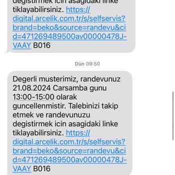 Beko Servis Ve Marka Gelmiyor