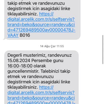 Beko Servis Ve Marka Gelmiyor