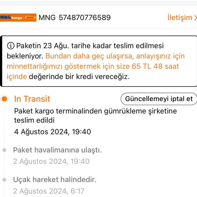 Temu Ürünümü 1 Aydır Gümrükten Çıkartmıyor