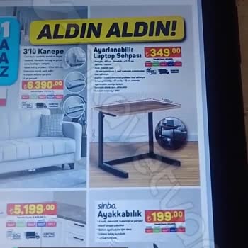 A101 Laptop Sehpası Mağduriyeti!