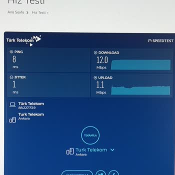 Türk Telekom İnternet Hızım 1 Aydır Düşük