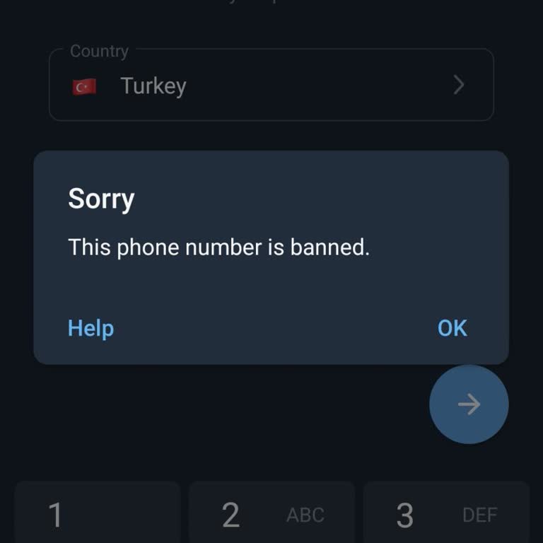 Telegram Numara Yasağı Kaldırılması