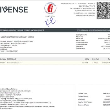 Vivense Kırık Parça Gönderdi