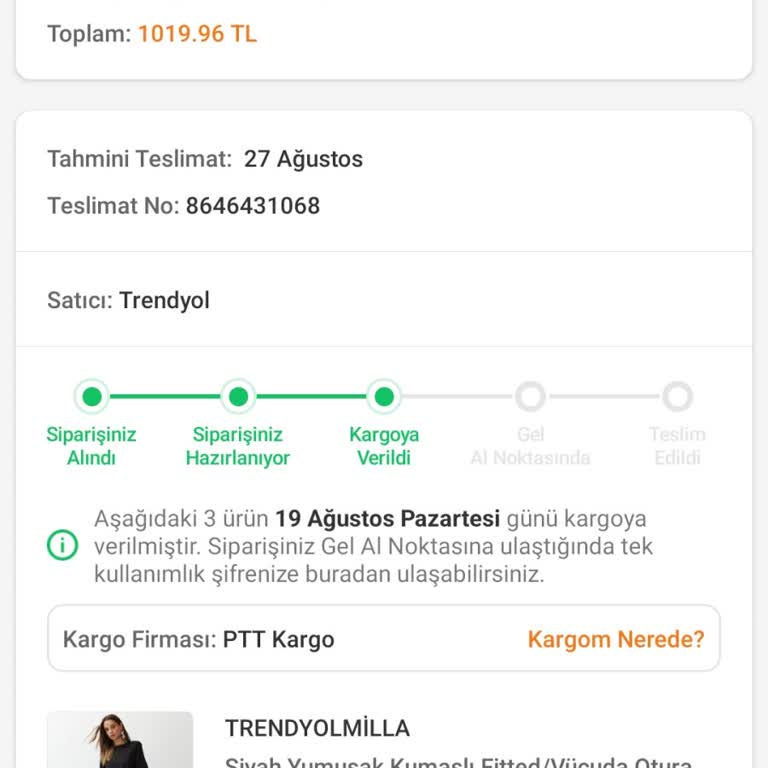 Turpex PTT PTT Kargo Yavaşlığı Ve Mağduriyeti