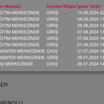 Horoz Lojistik'in Kargo Teslimi Yapmaması