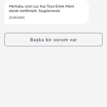 Pazarama'da Kaz Tüyü Montun Dolgusu Elyaf Malzeme Olarak Görünüyor.