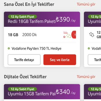 Vodafone Red Tarifelerinde Müşteri Memnuniyetsizliği