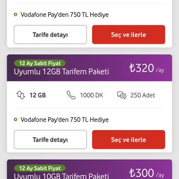 Vodafone Red Tarifelerinde Müşteri Memnuniyetsizliği