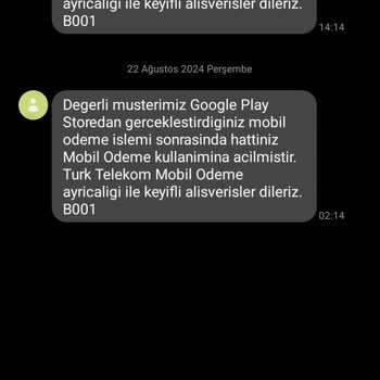 0850 800 55 00 Türk Telekom Adı Altında Bilgim Dışında Yapılan İşlemler