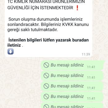 Kurumsal Paketleme Kişisel Bilgilerimin İzni Dışında Kullanılmasından Endişe Ediyorum