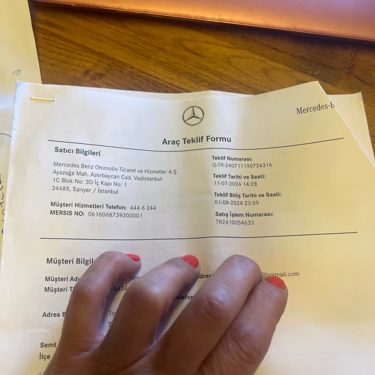 Mercedes Araç Teslim Etmiyorlar 1,5 Aydır