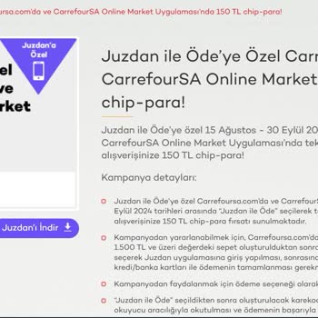 Akbank Juzdan İle Öde’ye Özel Carrefoursa.com Kampanyası Hakkında
