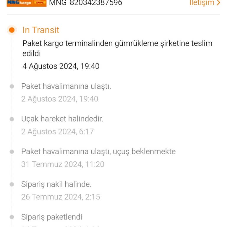 MNG Kargo. Şikayet Kargom Gelmedi