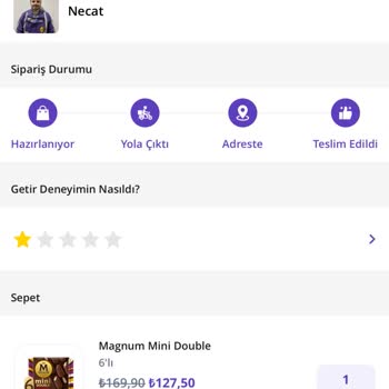 Getir Sebepsiz Fazla Para Çekiyor