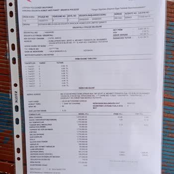 Türkiye Halkbank Konut Sigortasının İptali.