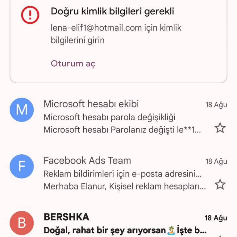 Hotmail Hesabı Geri Alma