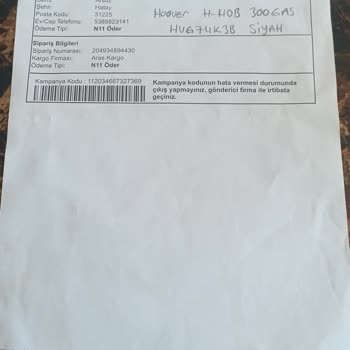 Hoover Ankara'da Satın Alınan Ankastre Ocağın Paslanma Şikayeti