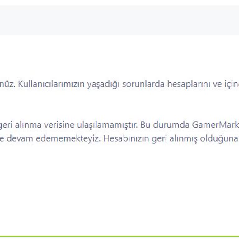 Gamermarkt Sorumsuzlukları Ve 0 Güvence