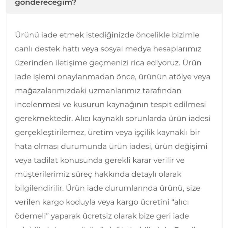 Ahlatcı Kuyumculuk Ahlatcistore.com İade Sorunu