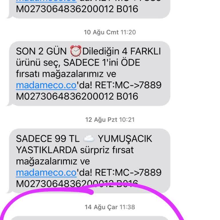 Madame Coco İndirim Diyerek Tüketiciyi Yanıltıyor!