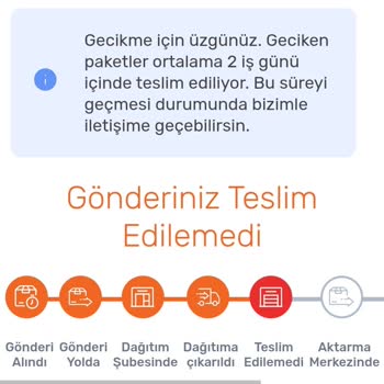 Aras Kargo Aras Aramadan Kargomu İadeye Gönderdi