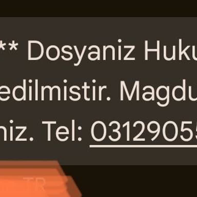 T.SUNBUL HUKUK (SMS) Hukuk Bürosu Şikayeti