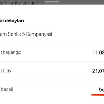 Vodafone'da Hattım Çekmiyor ve Haksız Cayma Bedeli